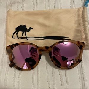 Humps Optics - Venice Pink Moon Mirror Sunglasses